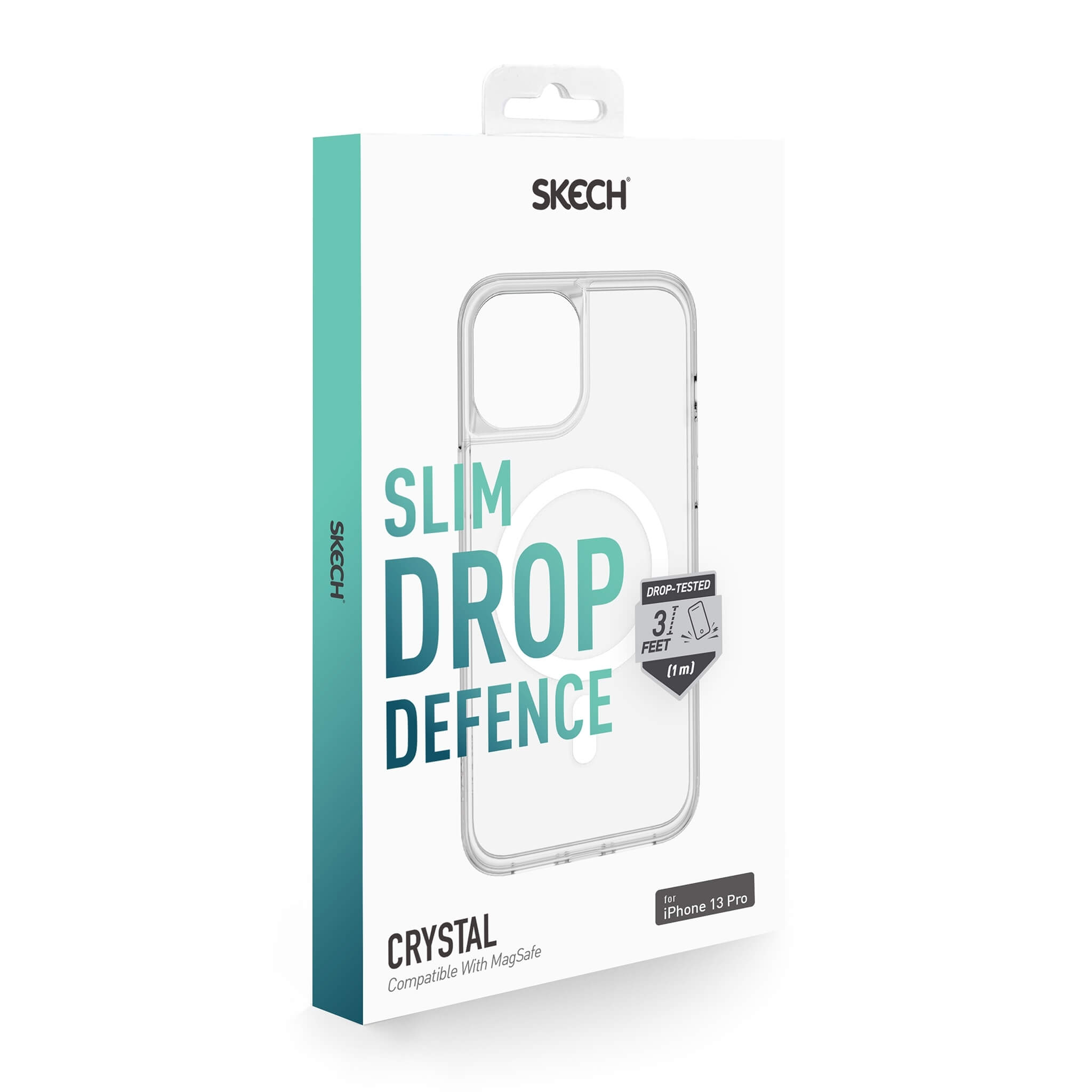 SKECH iPhone Pro Max, Case, Crystal transparent MagSafe Backcover, Apple, 13