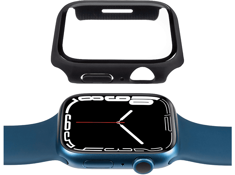 GECKO COVERS Tempered Glass Schutzfolie(für Apple Apple Watch Series 7 (41mm))