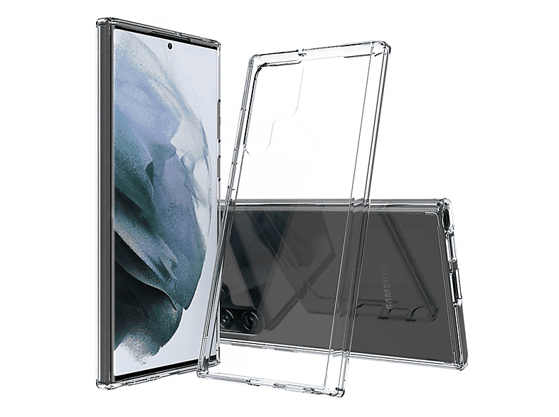 CASEONLINE CA4, Backcover, Samsung, Galaxy S22 Ultra, Transparent | Backcover