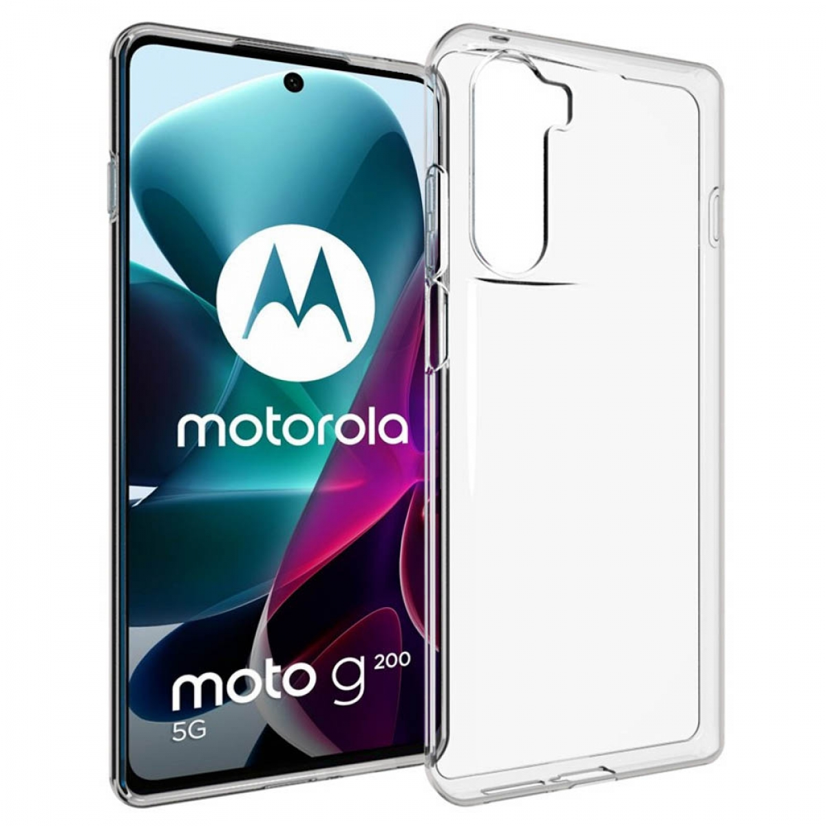 Transparent Backcover, Motorola, G Power (2022), CASEONLINE CA4, Moto