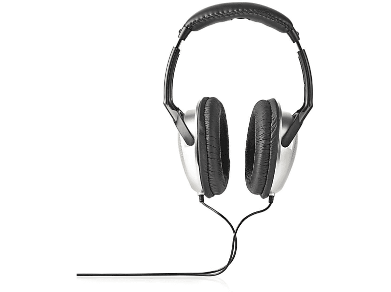 Kopfhörer HPWD1201BK, Over-ear Silber NEDIS