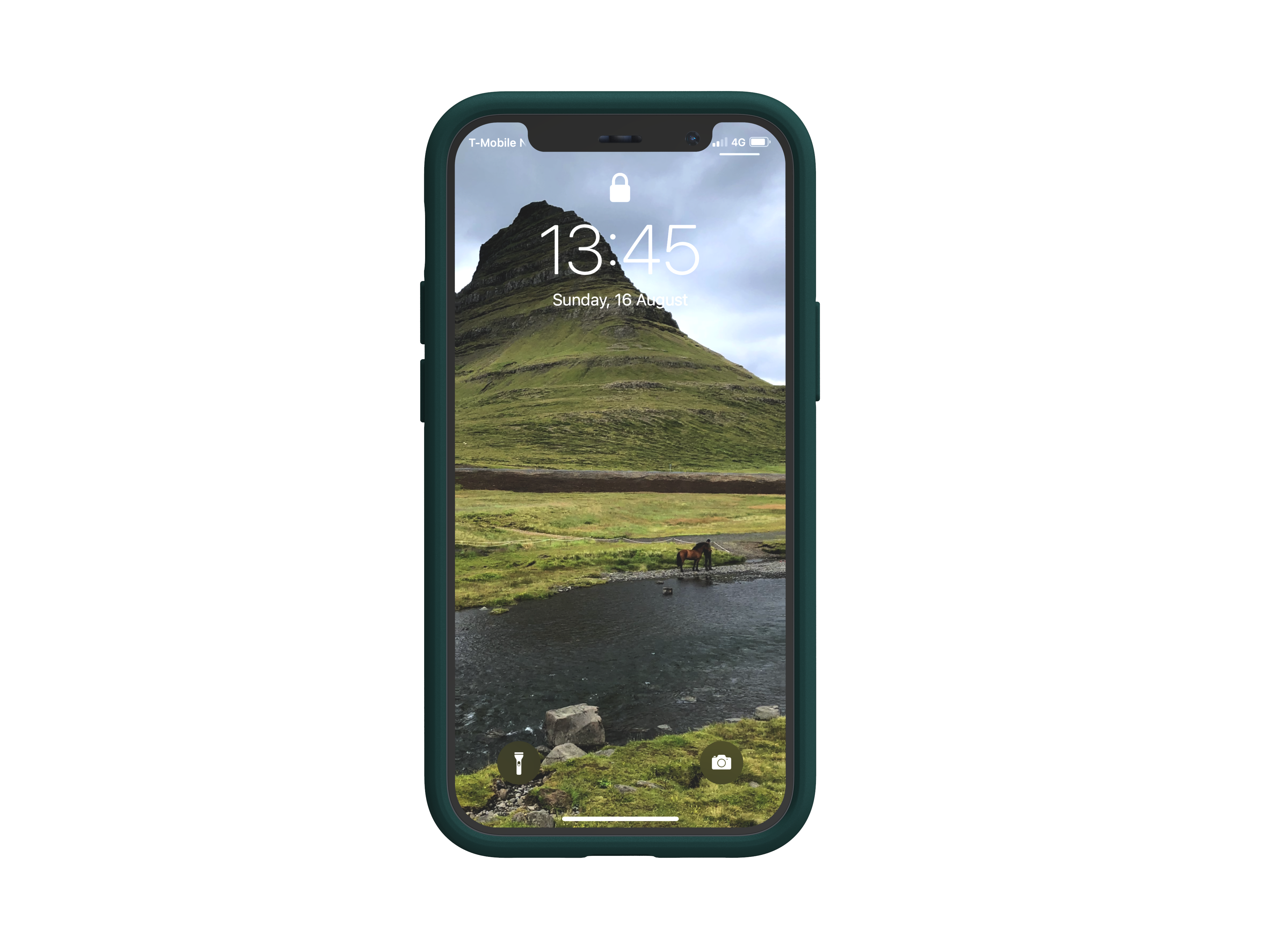 Dunkelgrün iPhone Mini, Njord, 12 NJORD Backcover, Apple,