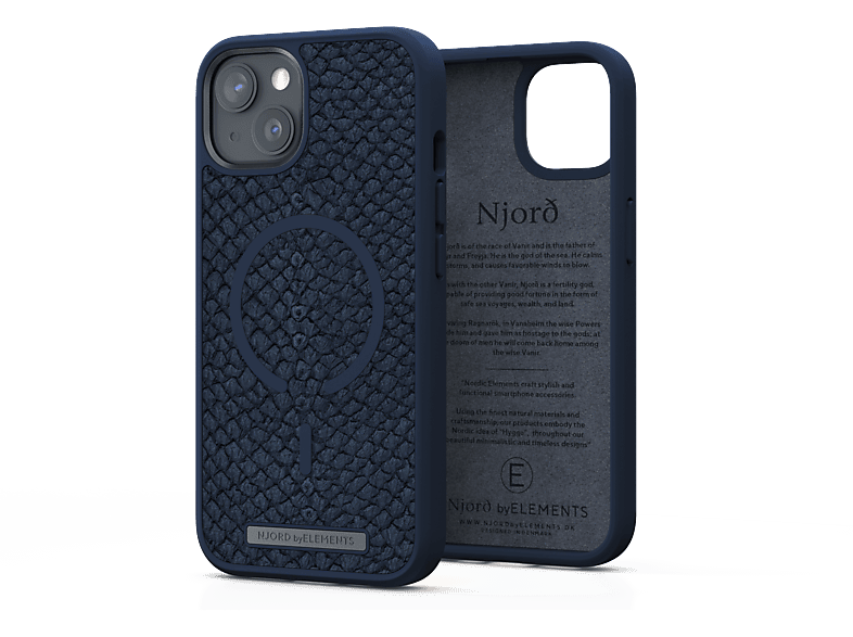 NJORD Njord, Backcover, Apple, iPhone 13, Petrol | Backcover