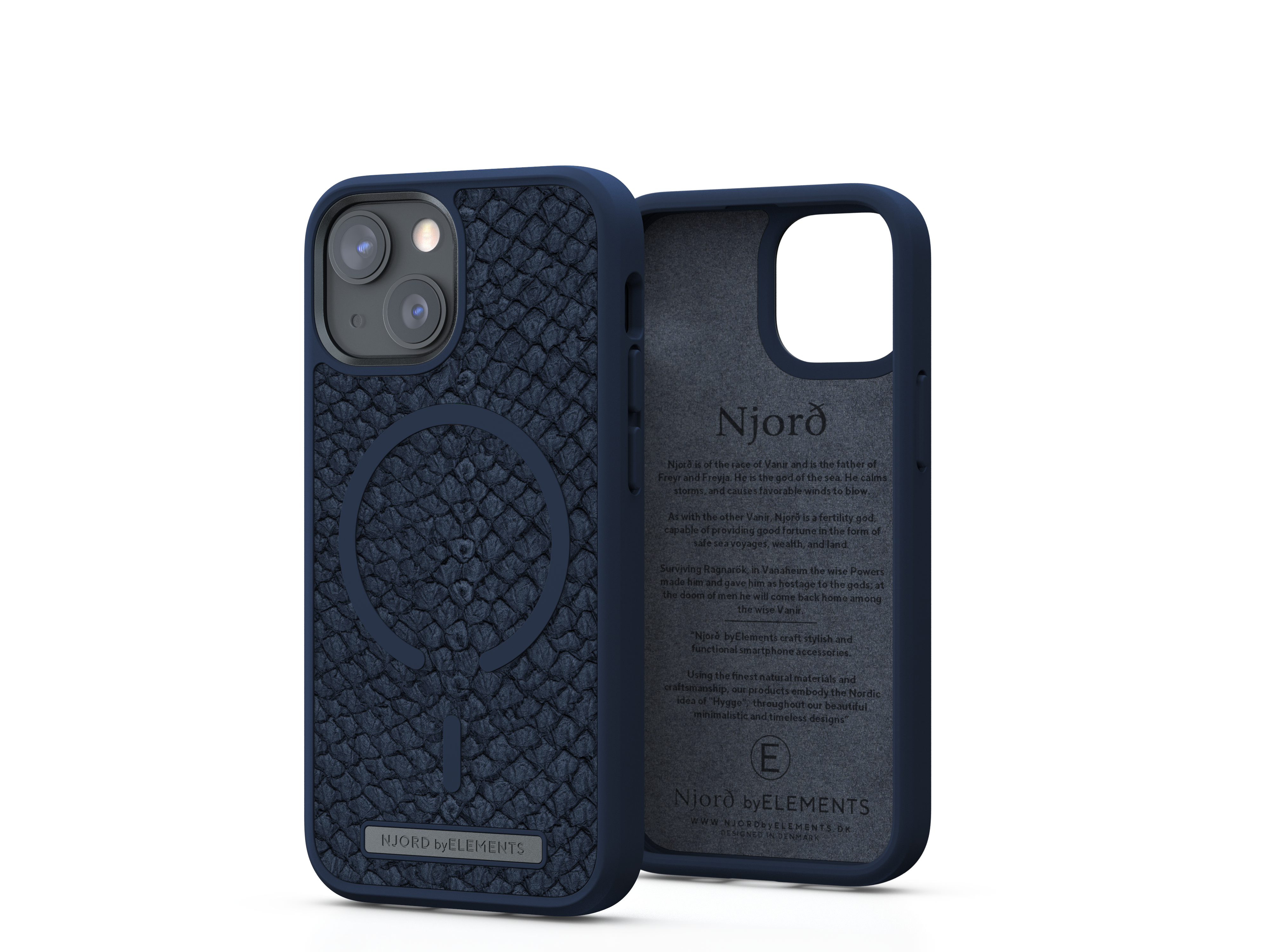 NJORD Njord, Mini, iPhone 13 Apple, Petrol Backcover