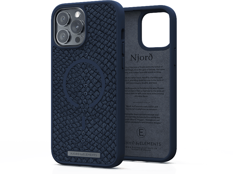 NJORD Njord, Backcover, Apple, iPhone 13 Pro Max, Petrol