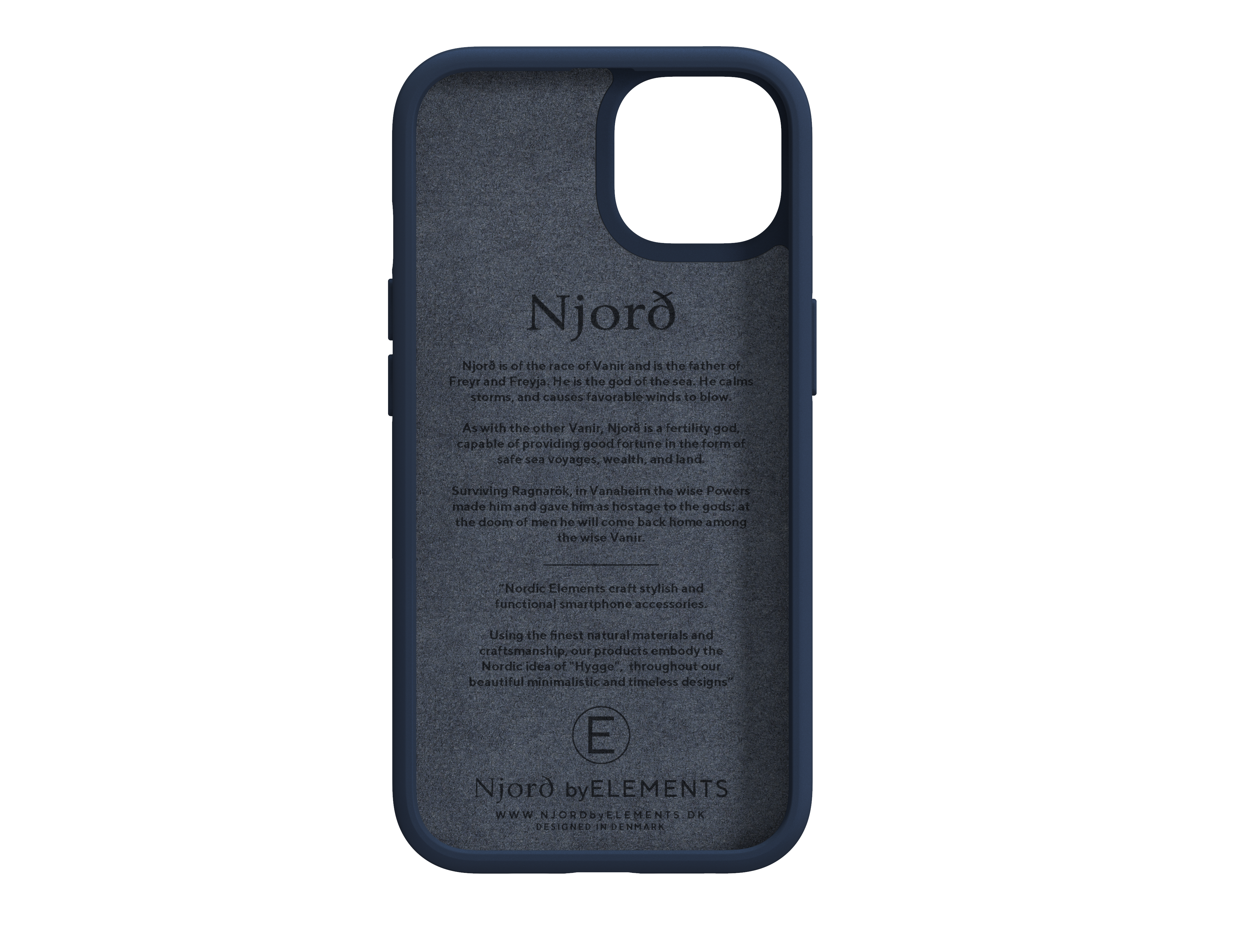 NJORD Njord, Petrol iPhone Apple, Backcover, 13