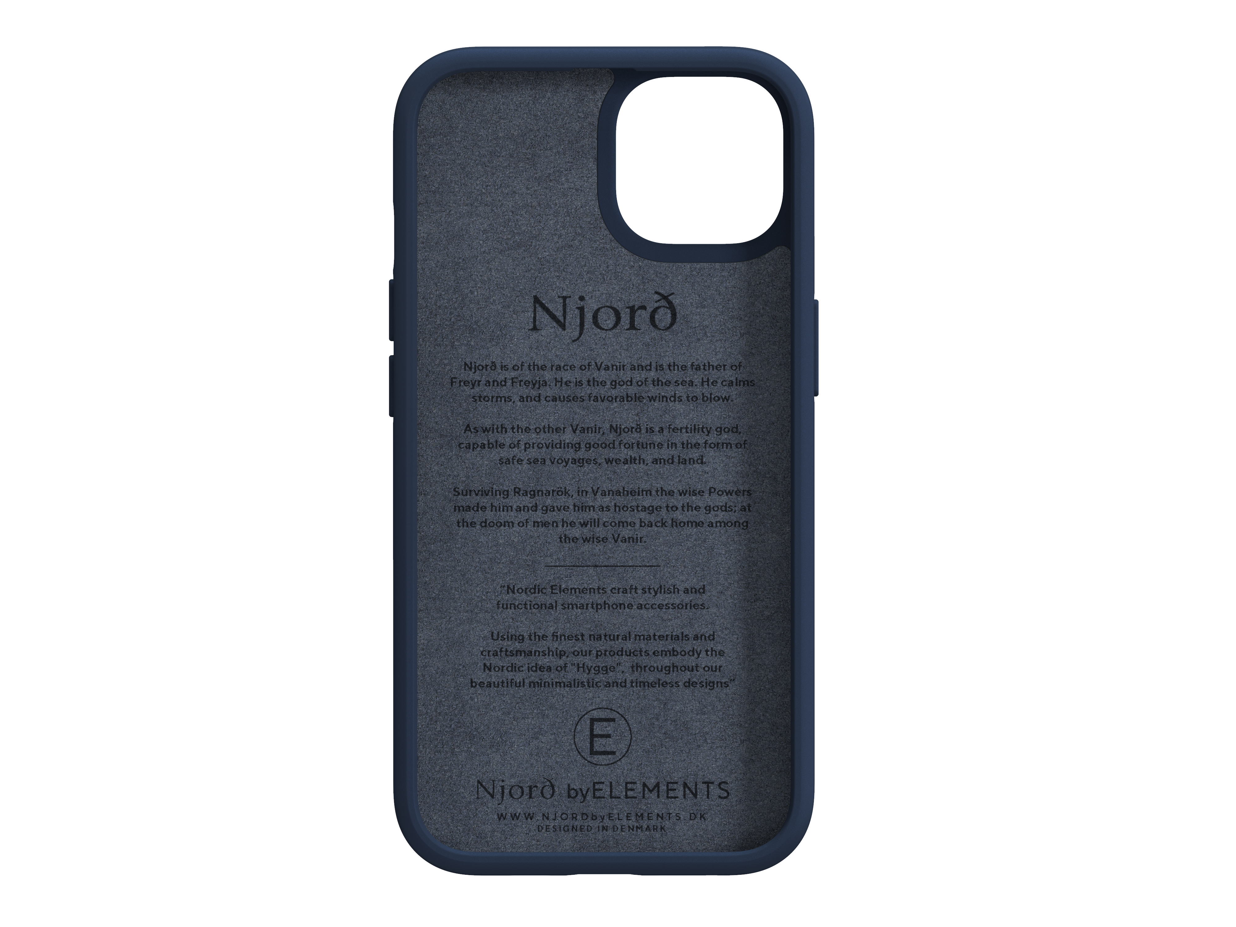NJORD Njord, Petrol iPhone Apple, Backcover, 13