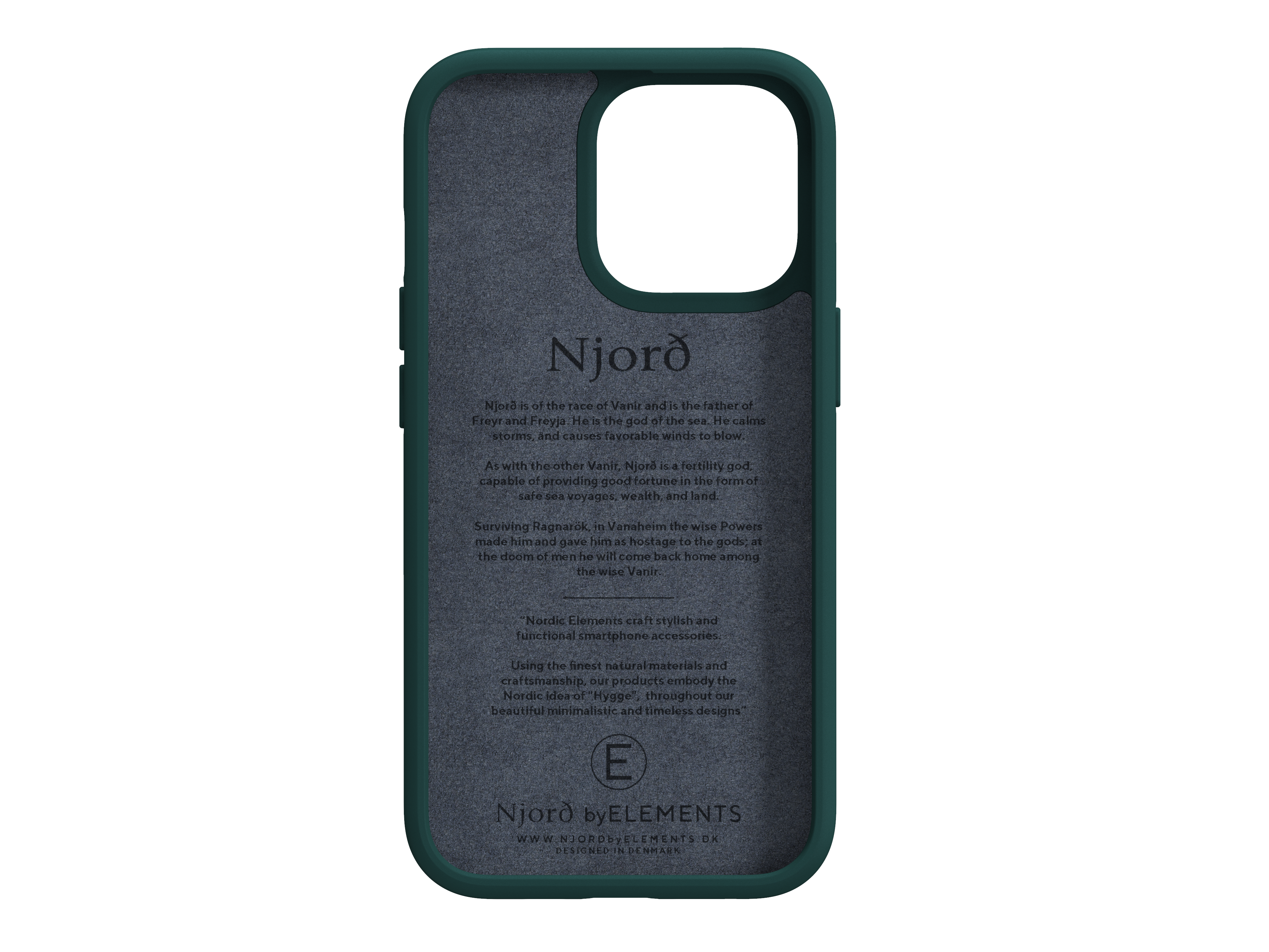 NJORD Njord, Backcover, Pro, Apple, iPhone Dunkelgrün 13