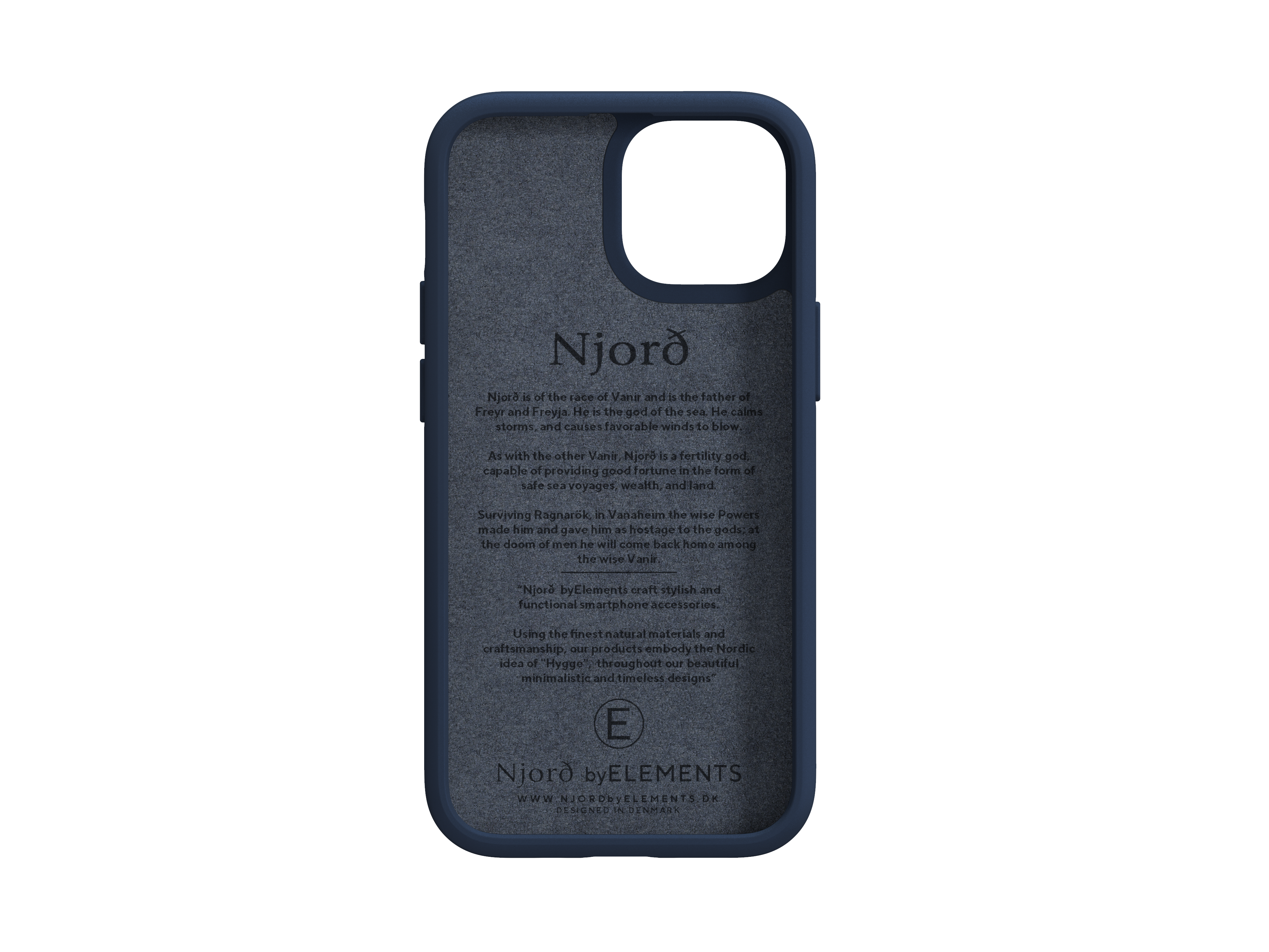 NJORD Njord, Backcover, Apple, iPhone 13 Petrol Mini