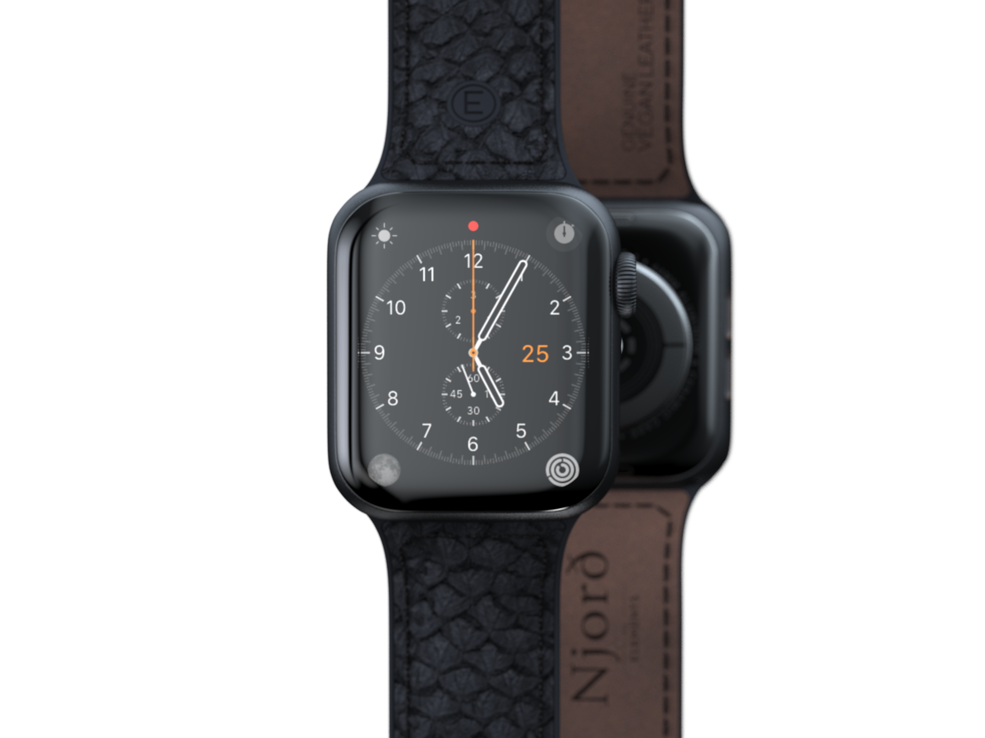 NJORD Njord, Smartband, 1-7, Dunkelgrau Watch Apple Apple, SE