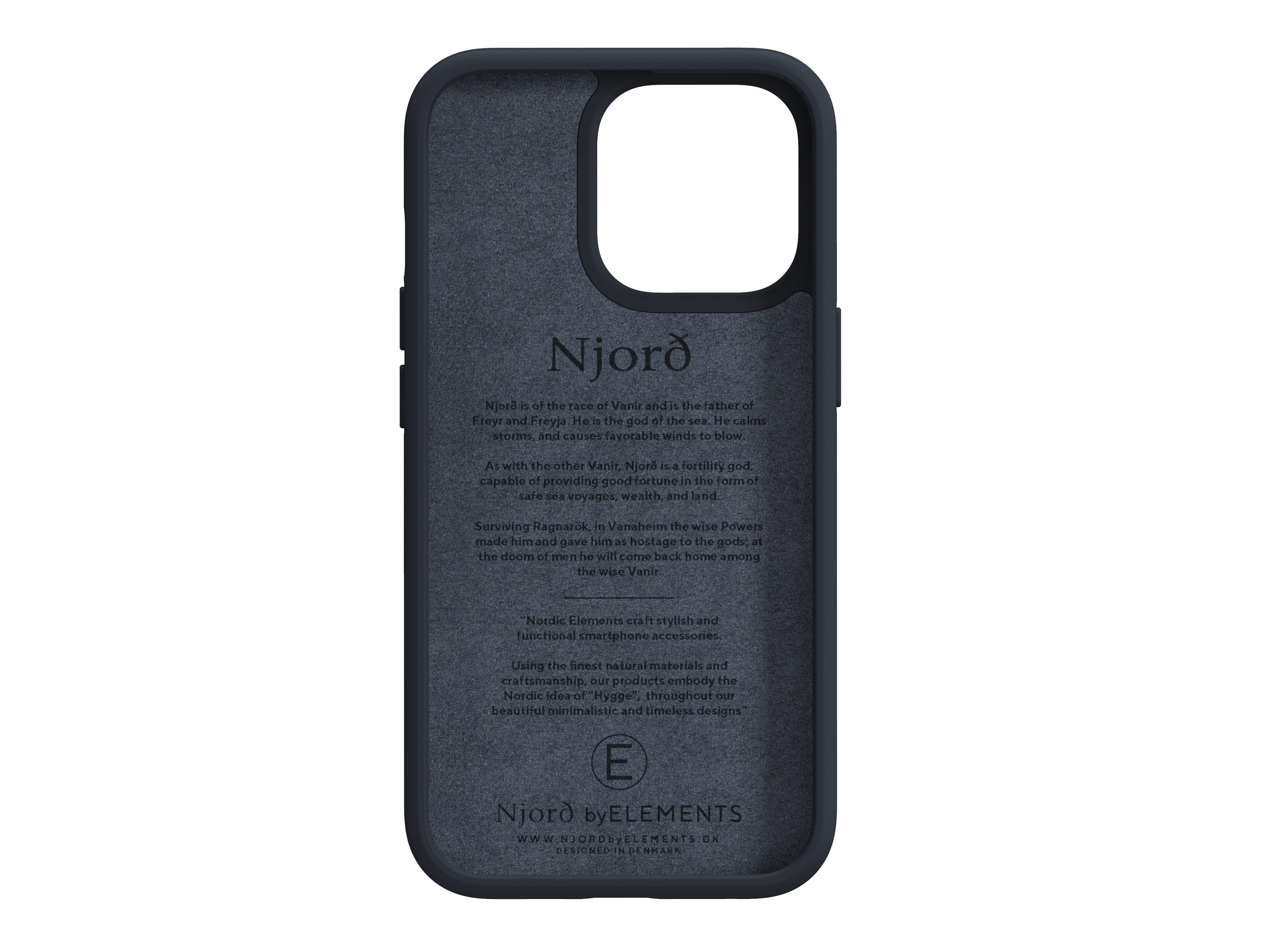 NJORD Njord, 13 Backcover, Pro, Apple, Dunkelgrau iPhone