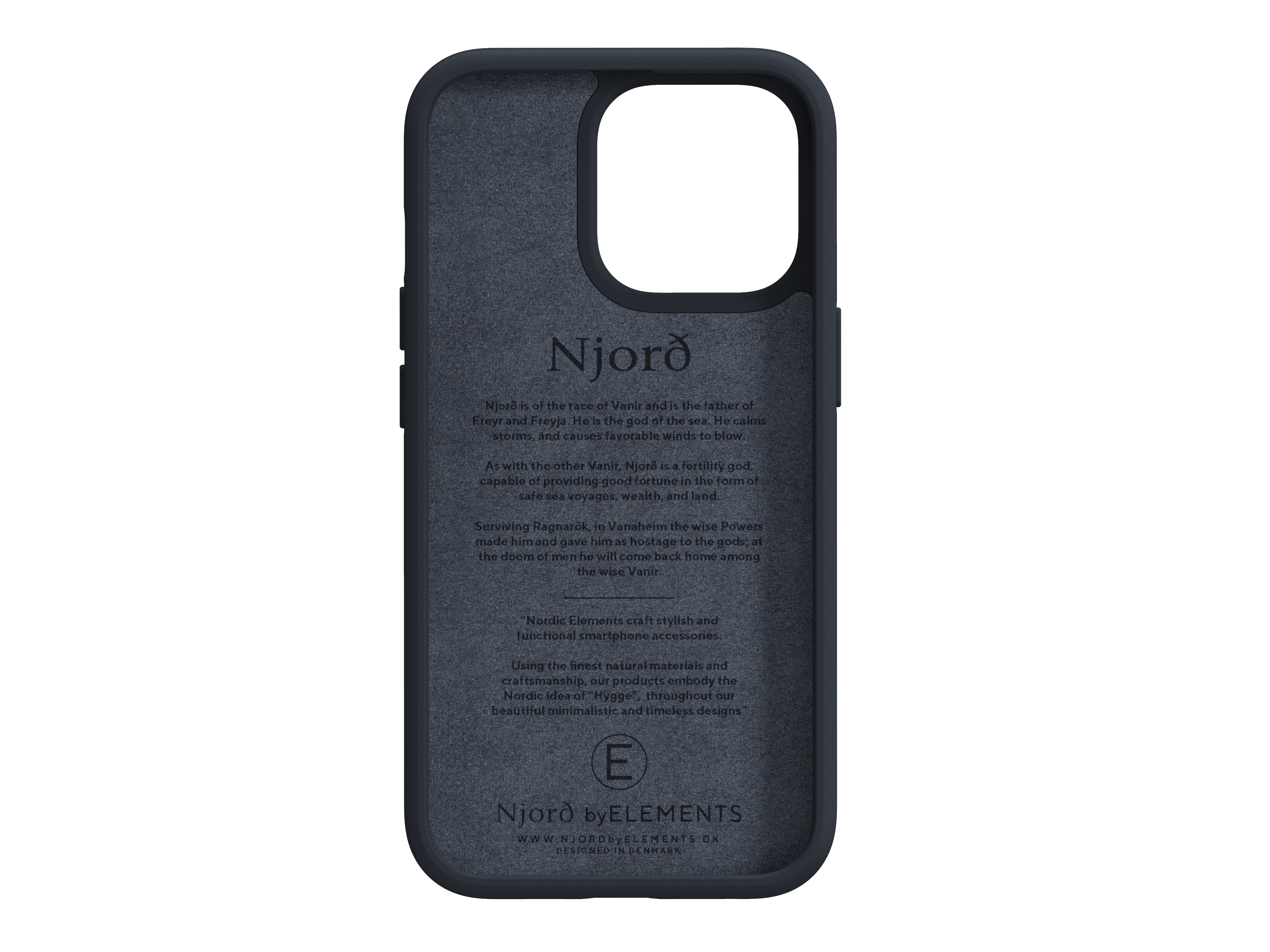 NJORD Njord, 13 Backcover, Pro, Apple, Dunkelgrau iPhone