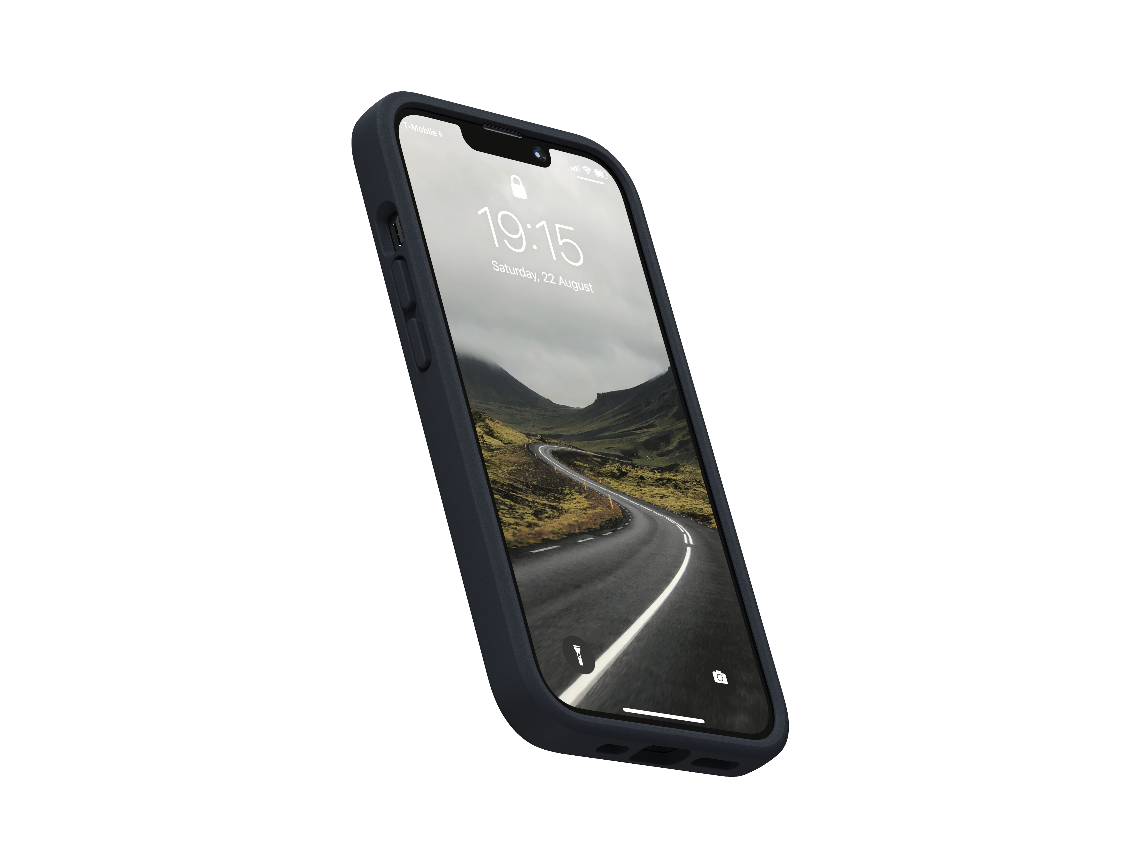 13 Apple, Njord, NJORD Dunkelgrau iPhone Pro, Backcover,