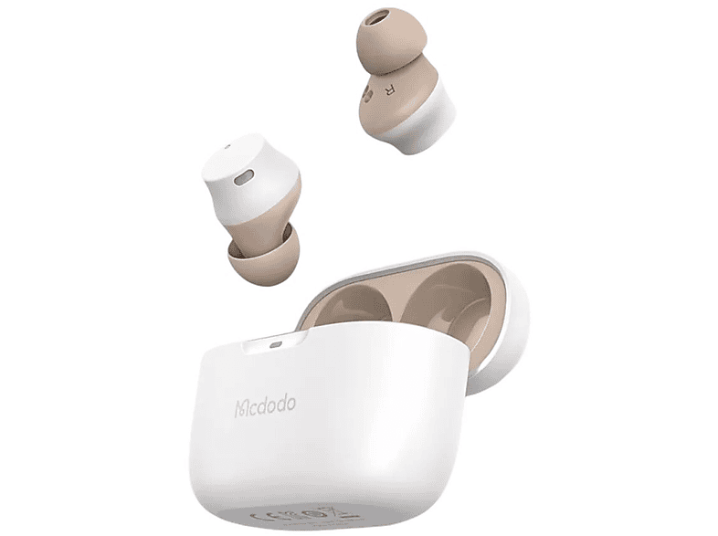 MCDODO HP-8020, In-ear Bluetooth Kopfhörer Bluetooth Weiß