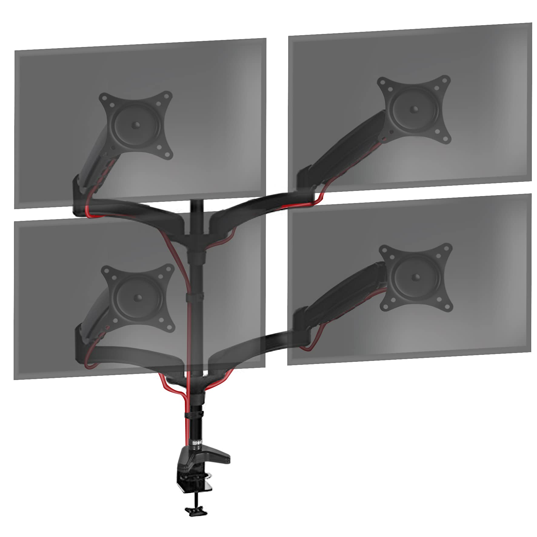 DURONIC DM554 Monitorarm für vier Höhe, 27\