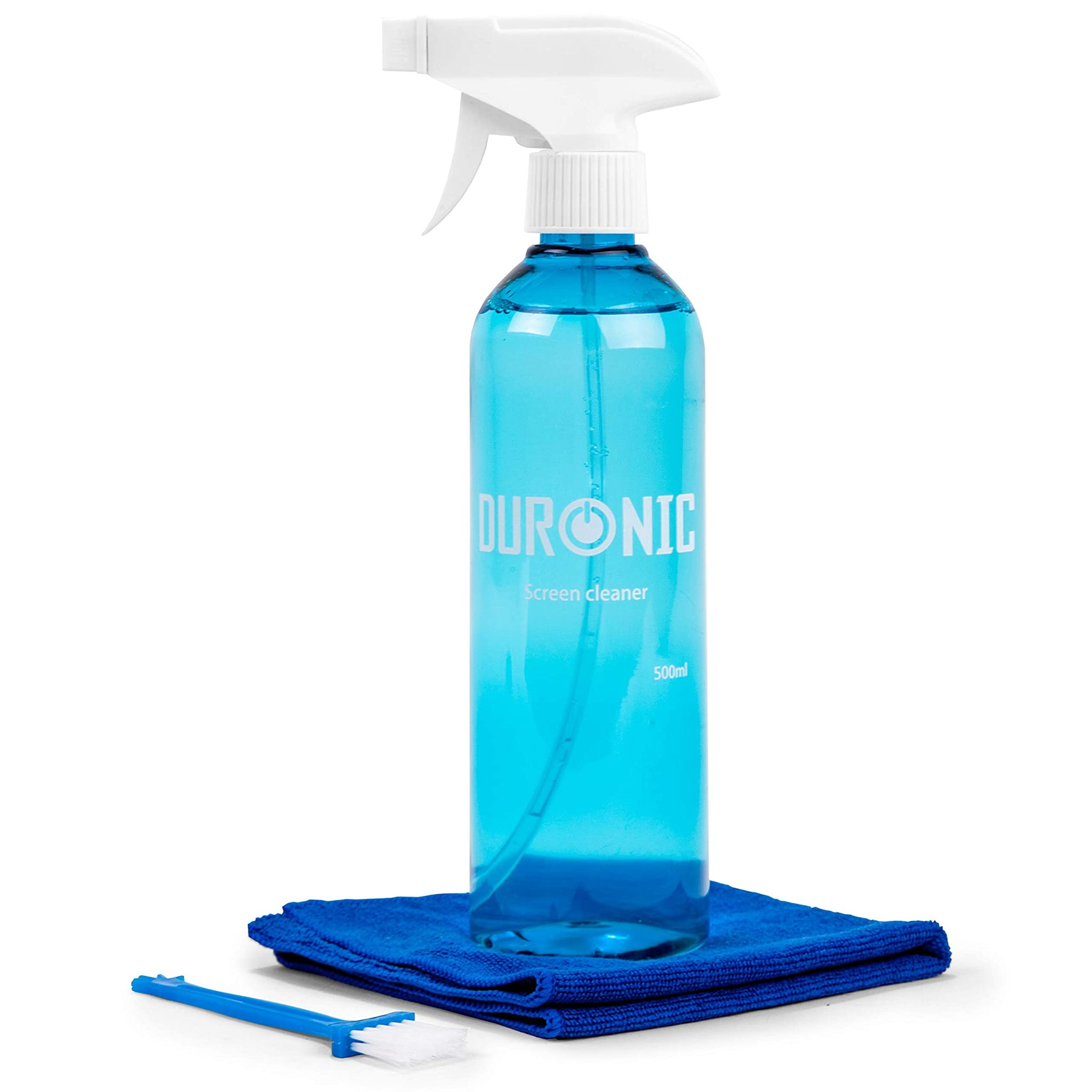 Kit / Spray limpiador de pantalla - DURONIC Duronic SCK103 Spray Limpiador 500ml |Pantallas, Lentes de Cámaras, Gafas | Paño de Microfibra incl.