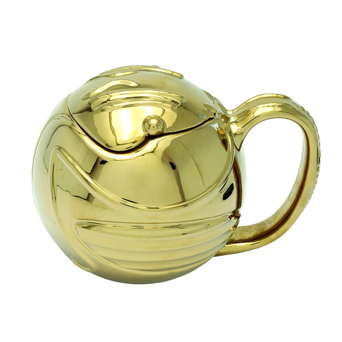 Tasse mit 3D Snitch Golden POTTER Deckel HARRY
