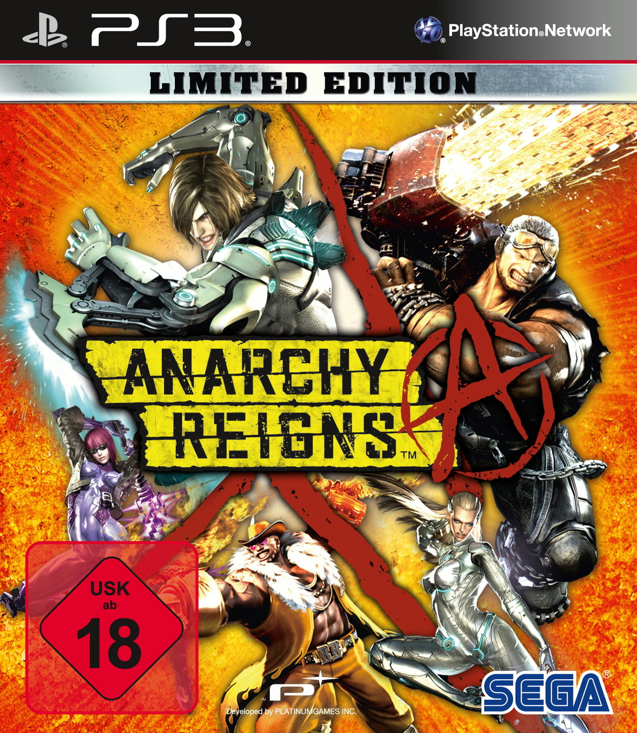 Anarchy Reigns Limited - Edition 3] [PlayStation 
