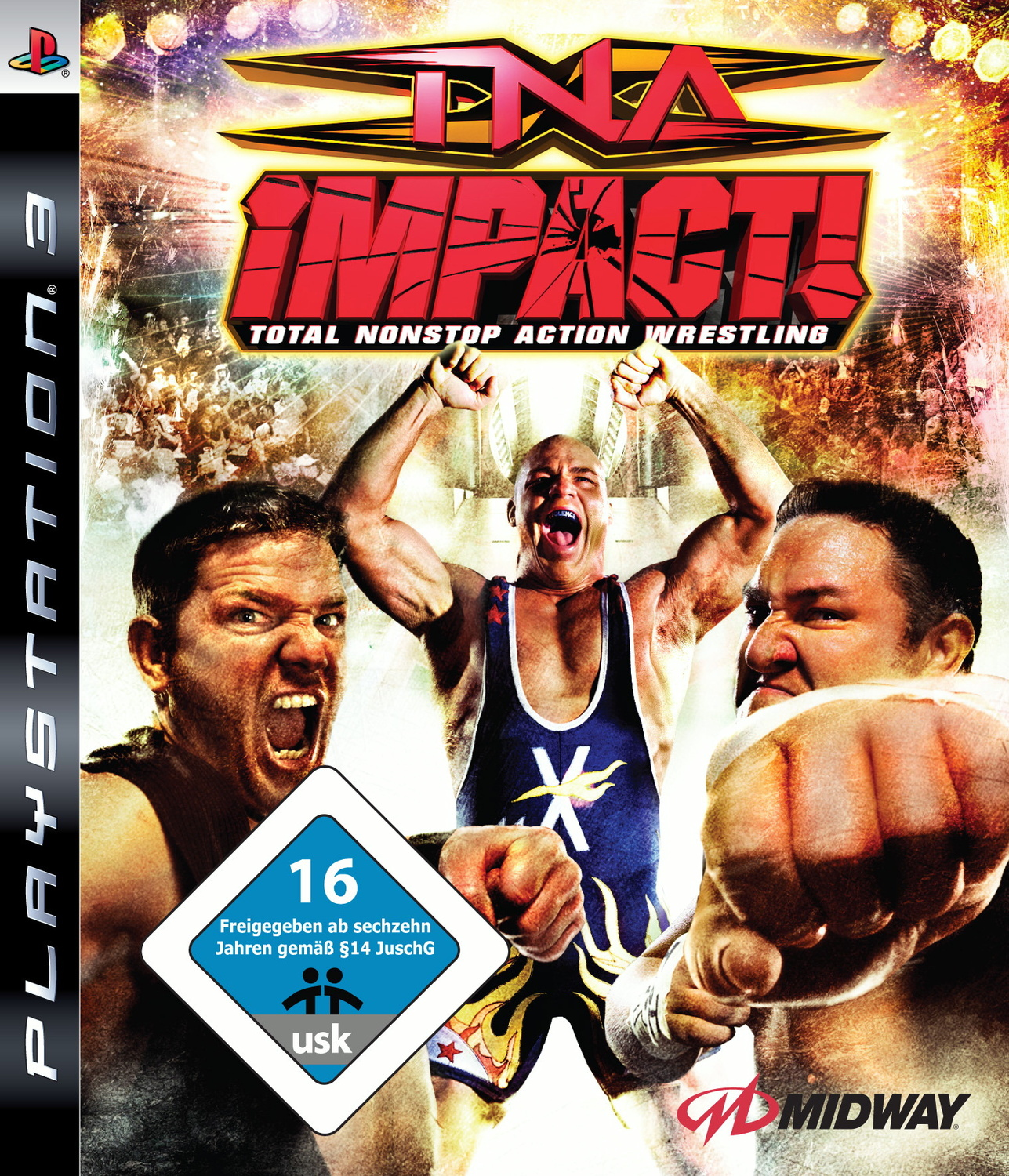 Wrestling - [PlayStation TNA - iMPACT! Nonstop Total 3] Action