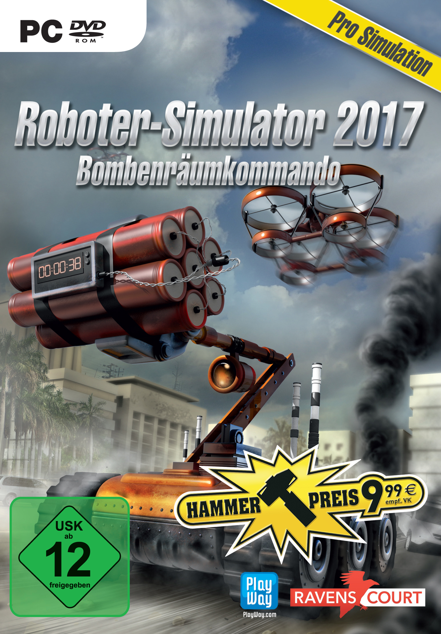 Roboter-Simulator 2017: Bombenräumkommando [PC] - (PC)