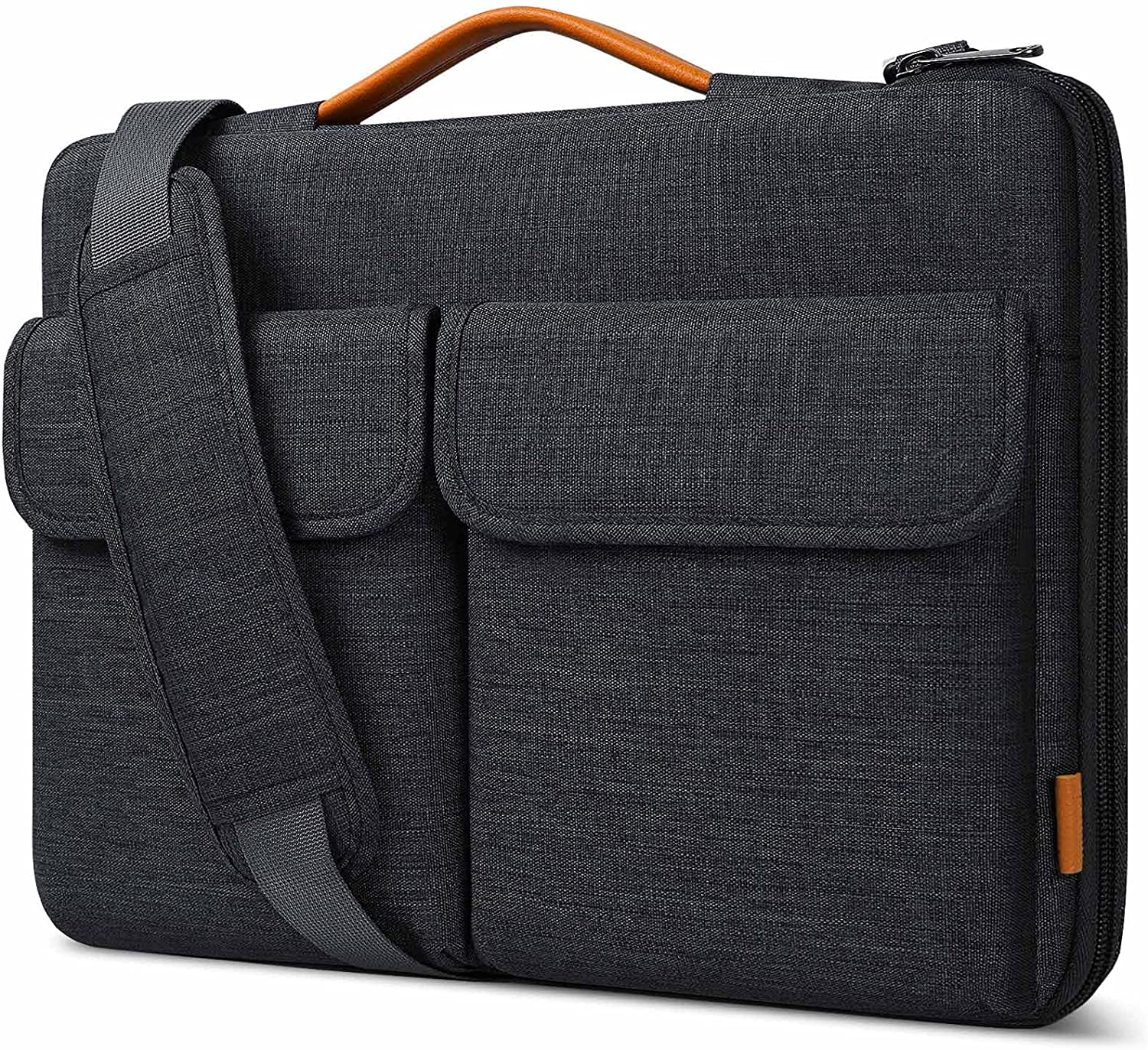 Toshiba, Zoll Microsoft für Sony, 14 Polyester, 360° Laptoptasche Schultertasche ASUS, Dell, für schützende Apple, HP, Acer, black 2023 14 INATECK Air Hülle HUAWEI, Umhängetasche M2 MacBook Laptop Laptops/15,3