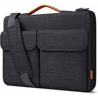 Funda portátil - INATECK 360° Protección 14'' Chromebook Notebook Ultrabook, 15" Surface Laptop 3, 15,3 ", poliéster, gris oscuro