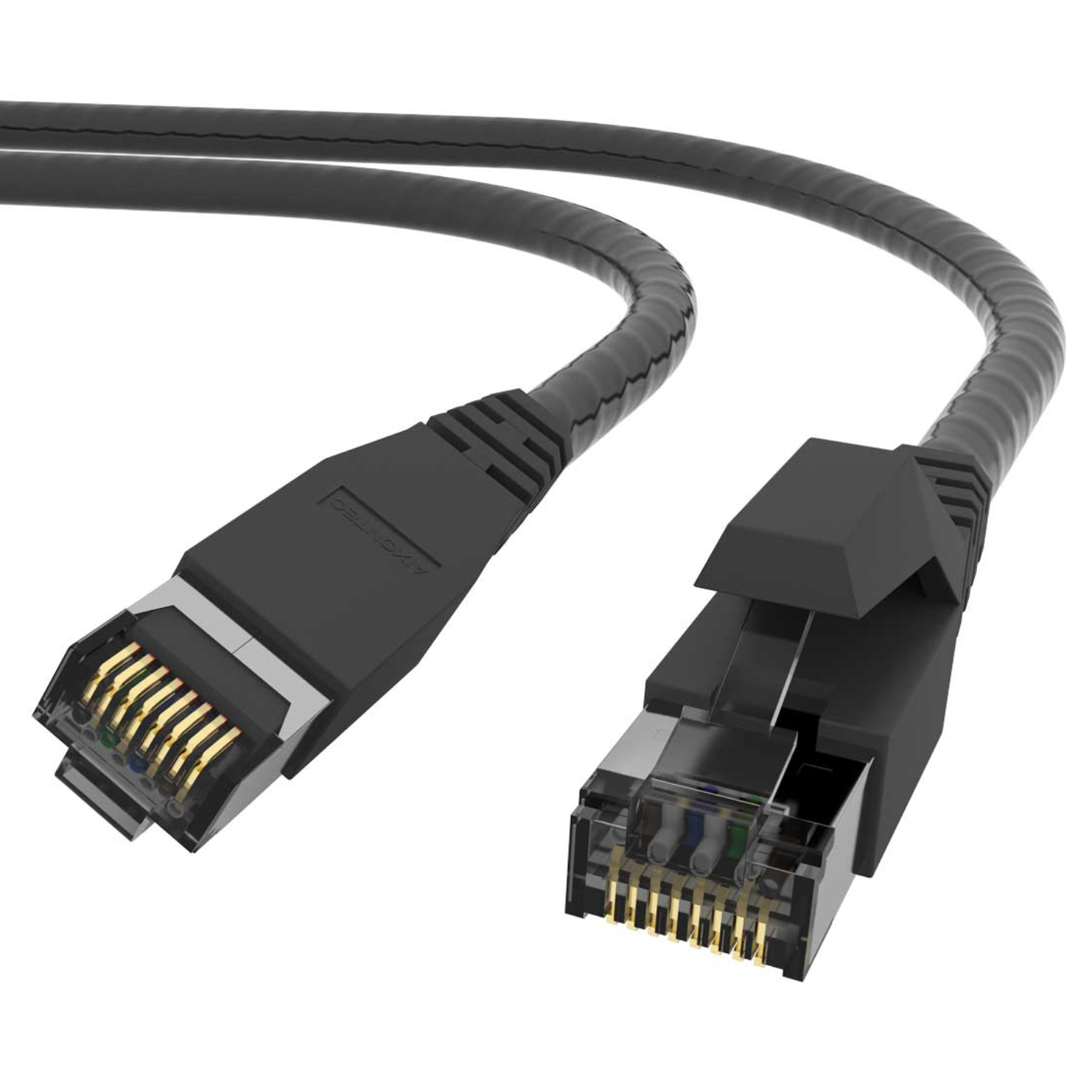 AIXONTEC 0,5m RJ45 Gigabit, UV-Beständig 10 0,5 Ethernetkabel Netzwerkkabel, Lankabel m Outdoor