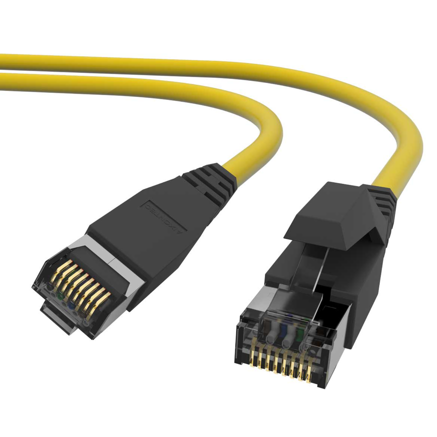 AIXONTEC 0,35m RJ45 Outdoor m Netzwerkkabel, Ethernetkabel Gigabit, 10 Lankabel 0,35 UV-Beständig