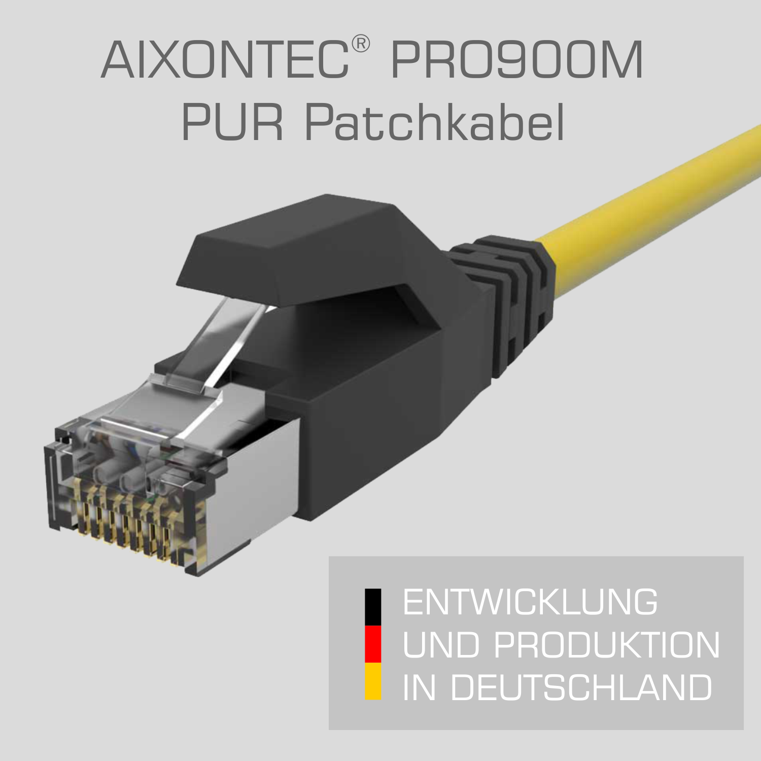 15,0 Netzwerkkabel, Gigabit, 15m UV-Beständig m 10 Outdoor Lankabel RJ45 AIXONTEC Ethernetkabel