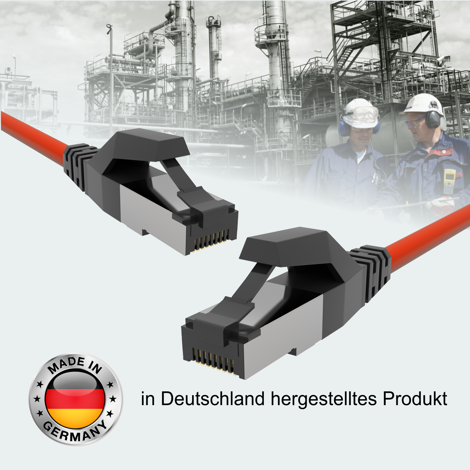 UV-Beständig m RJ45 Lankabel 20,0m 20,0 Ethernetkabel AIXONTEC 10 Outdoor Netzwerkkabel, Gigabit,