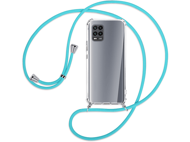 10 Silber Zoom, Mi / MORE MTB Mi Türkis Mi Lite Xiaomi, 10 5G, mit Youth Umhänge-Hülle Kordel, 5G, 10 Backcover, Lite ENERGY
