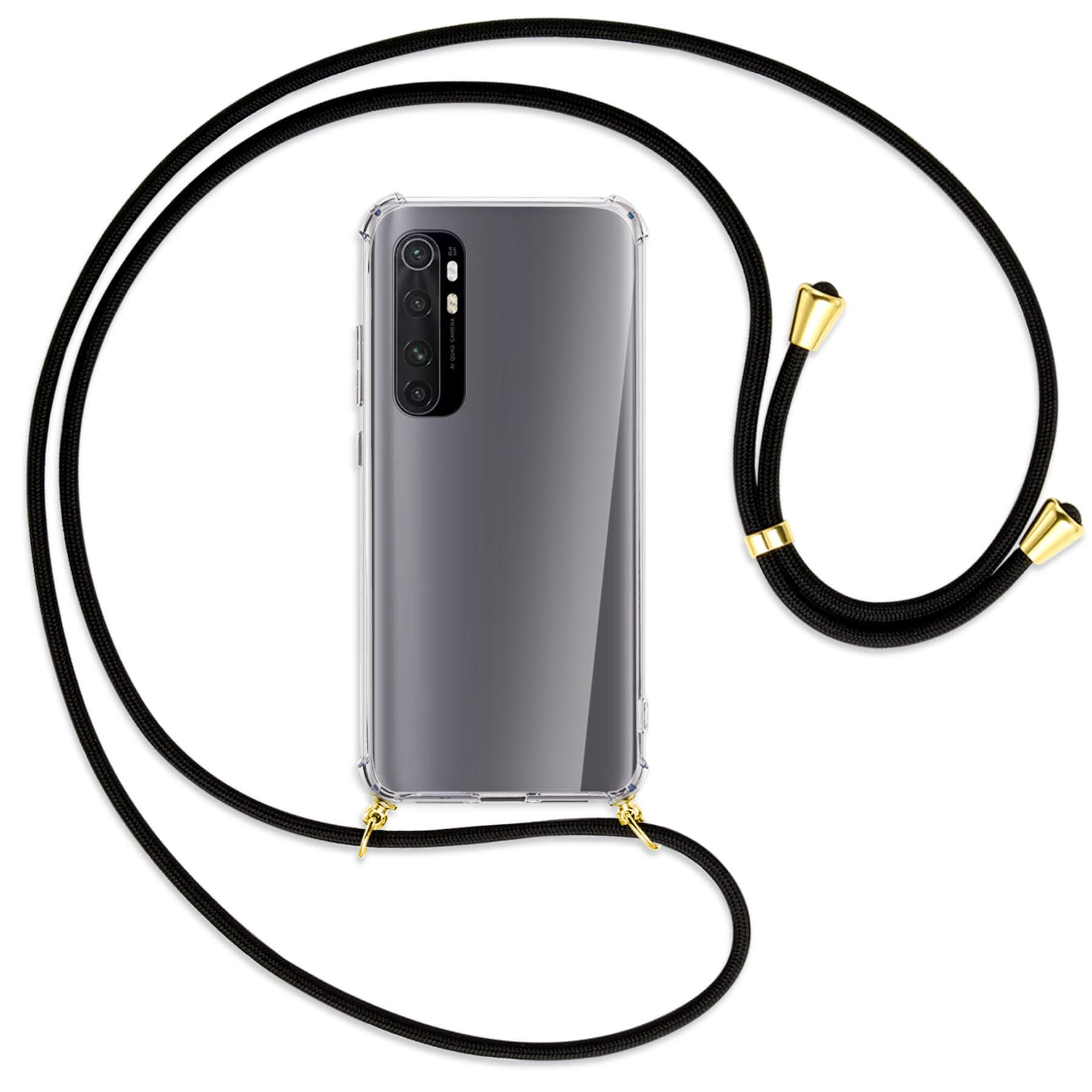 10 / Lite, Kordel, Umhänge-Hülle Note Xiaomi, mit MTB ENERGY Gold MORE Mi Schwarz Backcover,