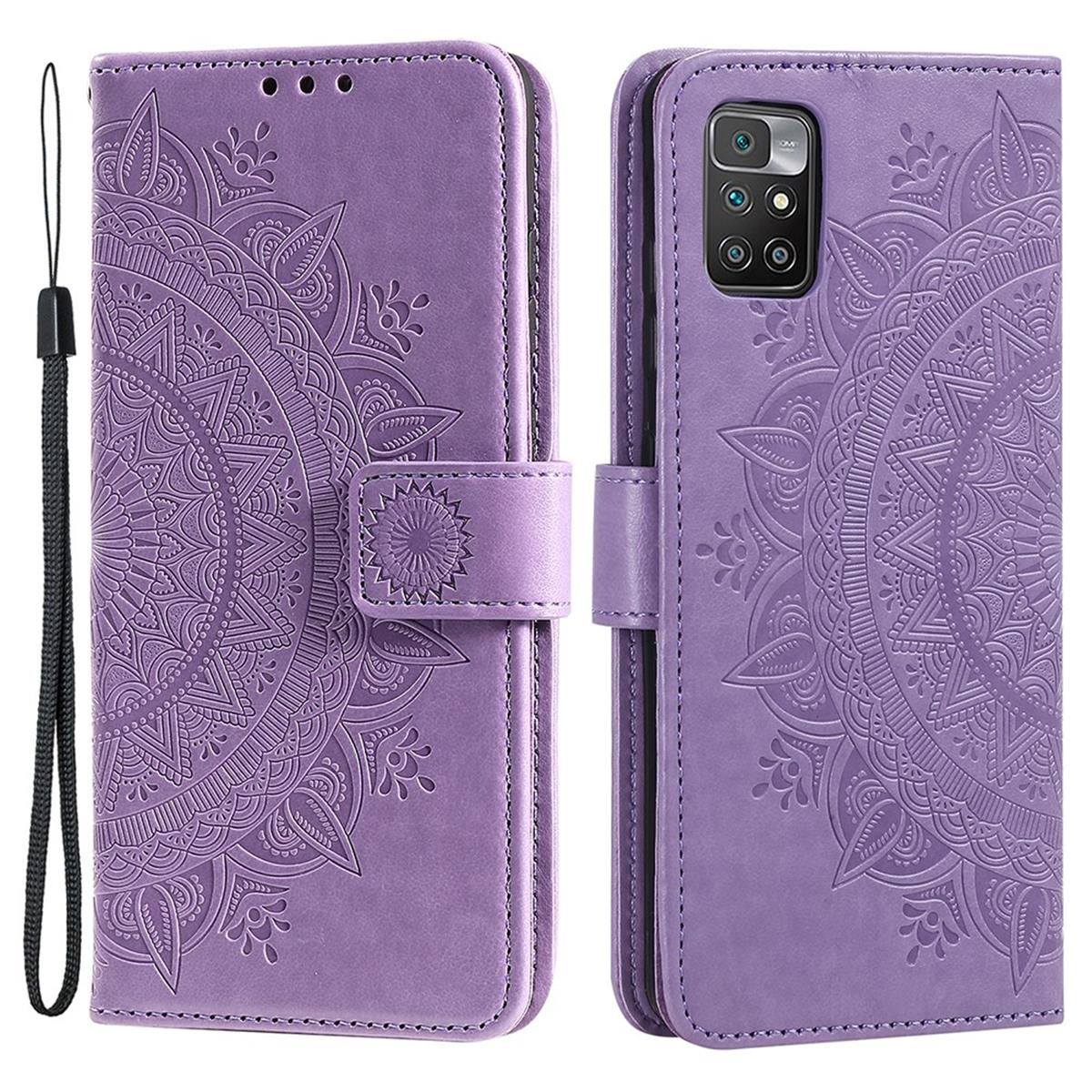 Redmi Muster, COVERKINGZ Pro 11 / Klapphülle Pro Plus, Mandala Note mit 11 Lila Xiaomi, Bookcover, Note