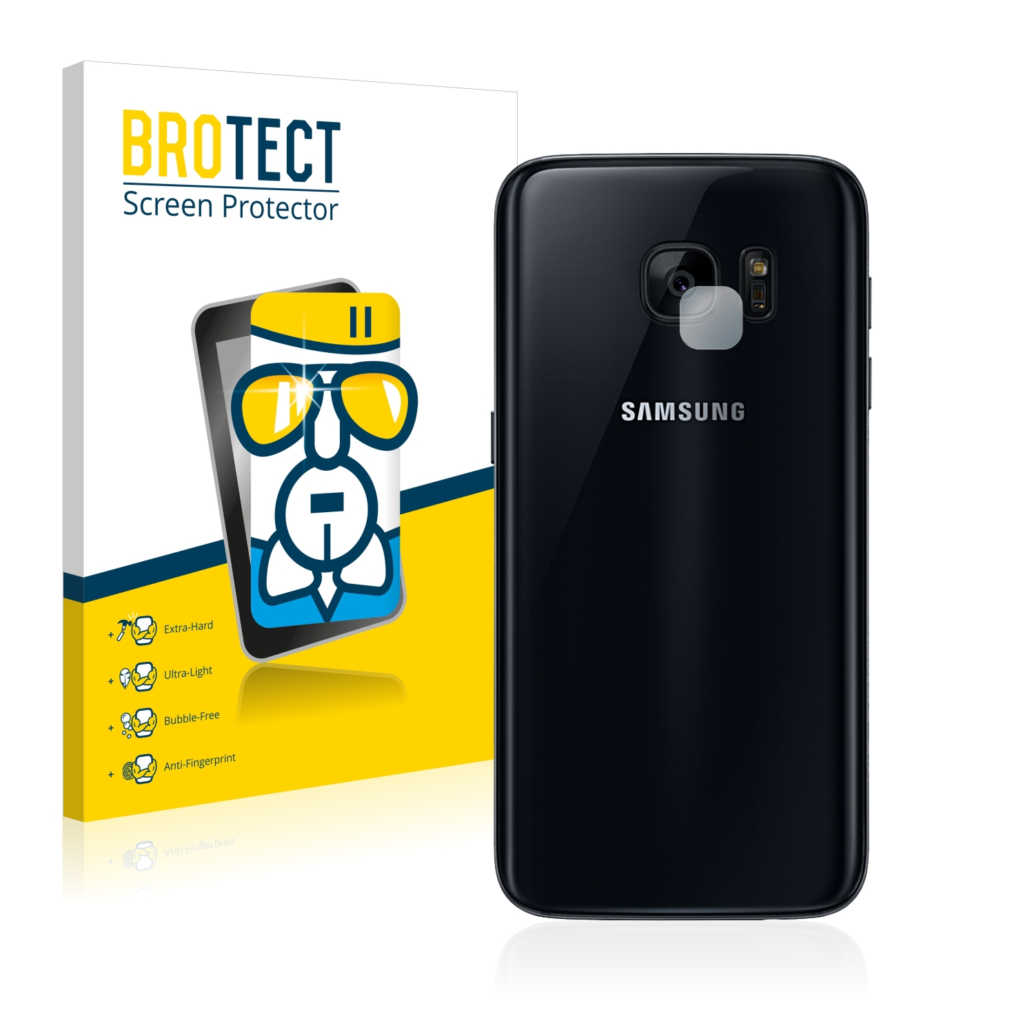 Galaxy Samsung Schutzfolie(für S7) BROTECT Airglass klare
