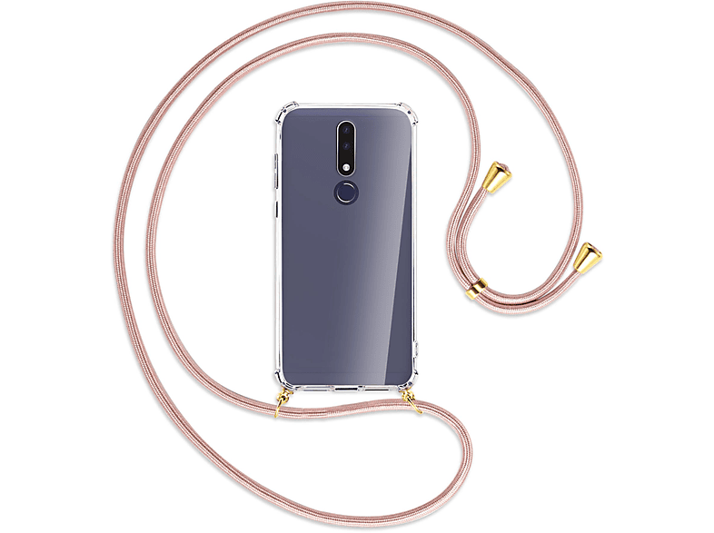 Gold ENERGY Nokia, Rosegold MORE mit / Plus 3.1 Kordel, Umhänge-Hülle 2019, Backcover, MTB