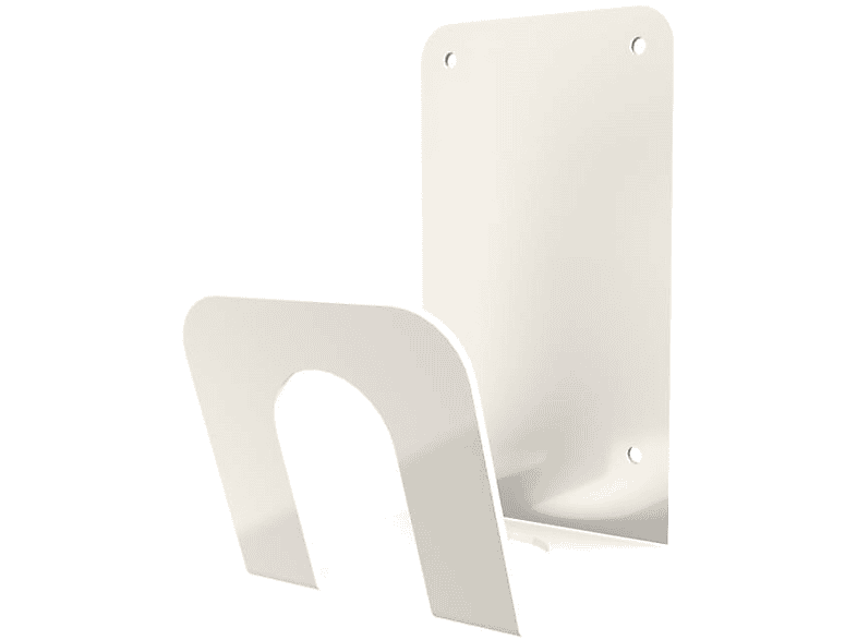 A-TRONIX Wandhalterung für aus Wandhalterung, Weiß in Edelstahl Wallbox Ladekabel weiß