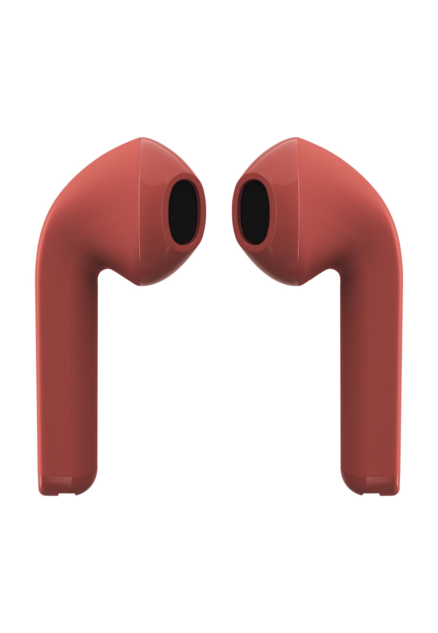 FRESH \'N REBEL 1, Kopfhörer Bluetooth Twins Red In-ear Safari