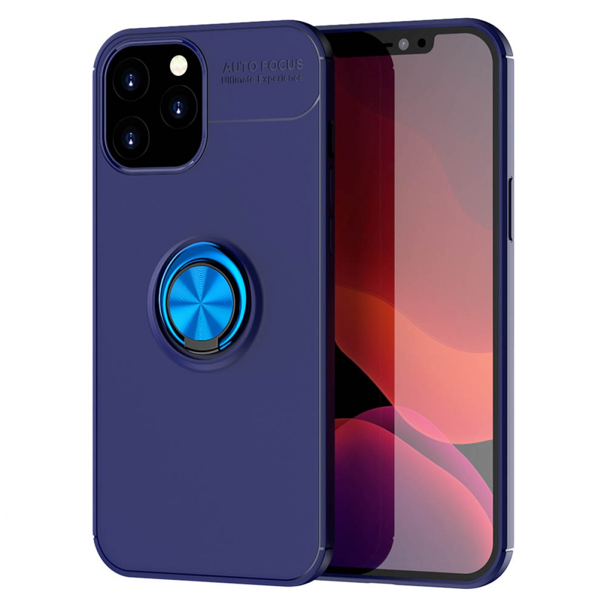 Blau Backcover, Ring, iPhone Pro, 13 Apple, CASEONLINE