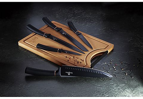 Set de cuchillos - BERLINGERHAUS Black Rose, Juego Cuchillos