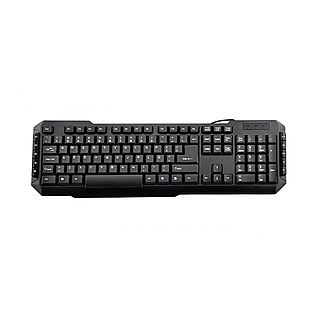 Teclado Multimedia Ps2 - 3GO Teclado 3Go Drile Negro Multimedia Ps2, Cable PS2., Negro