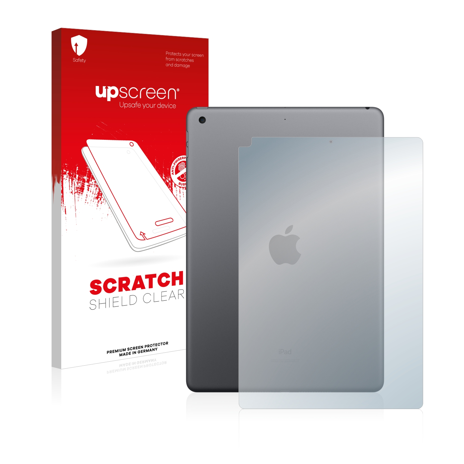 UPSCREEN Kratzschutz klare Schutzfolie(für Gen.)) 2020 iPad (8. Apple WiFi 10.2
