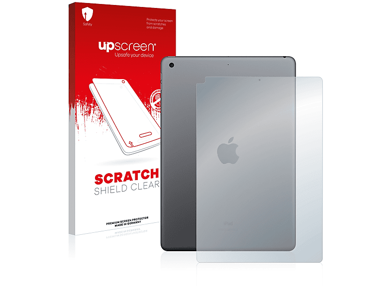 UPSCREEN Kratzschutz klare Schutzfolie(für Apple iPad 10.2\