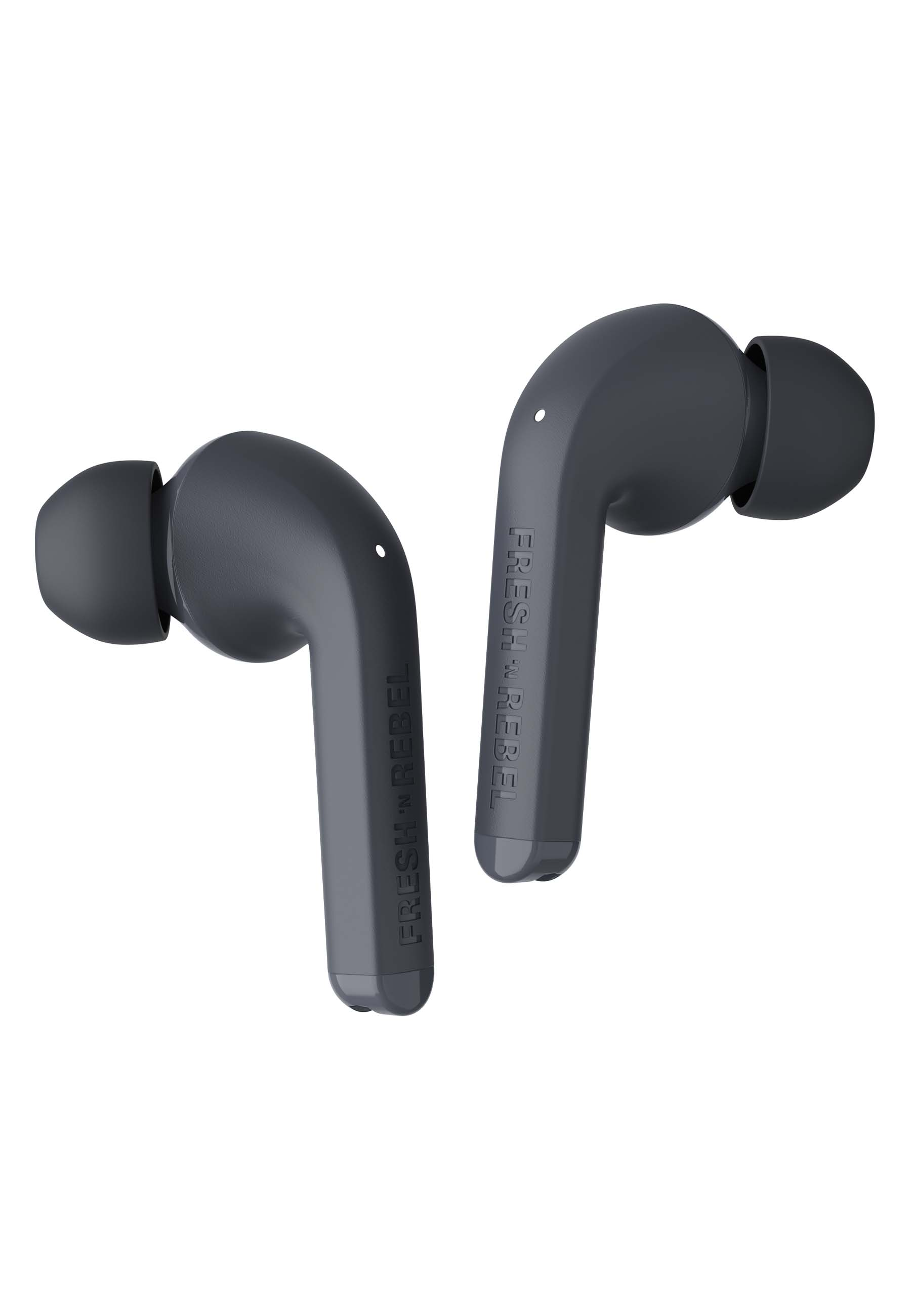 REBEL Grey Bluetooth 1 Twins In-ear FRESH Kopfhörer Tip, Storm \'N