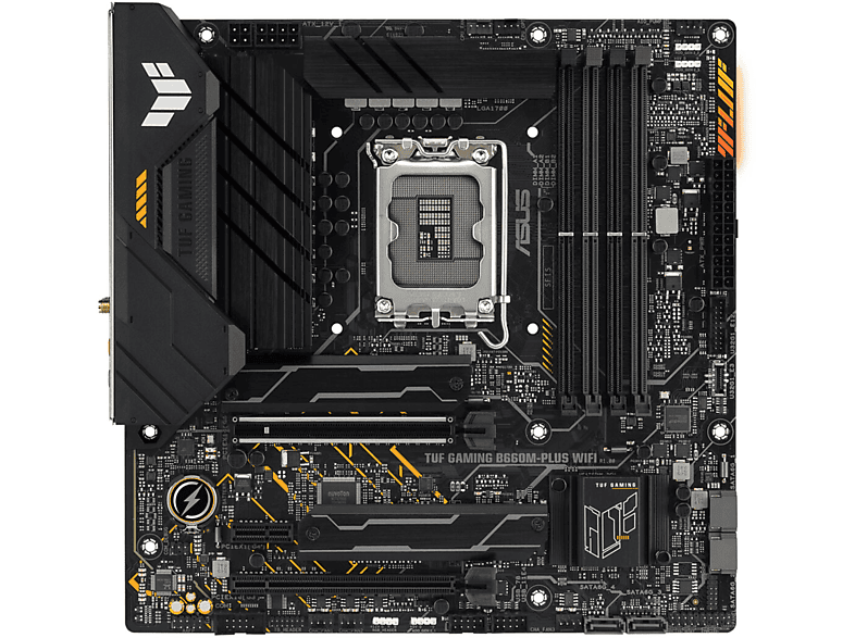 ASUS TUF GAMING B660M-PLUS WIFI Mainboards schwarz | SATURN