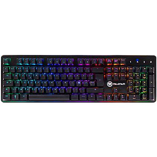 Teclado - MILLENIUM MT2ES, Cableado, Teclas iluminadas, Negro