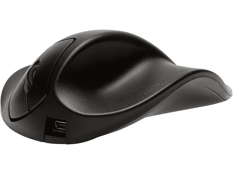 HIPPUS schwarz ergonomische LS2WL Maus,