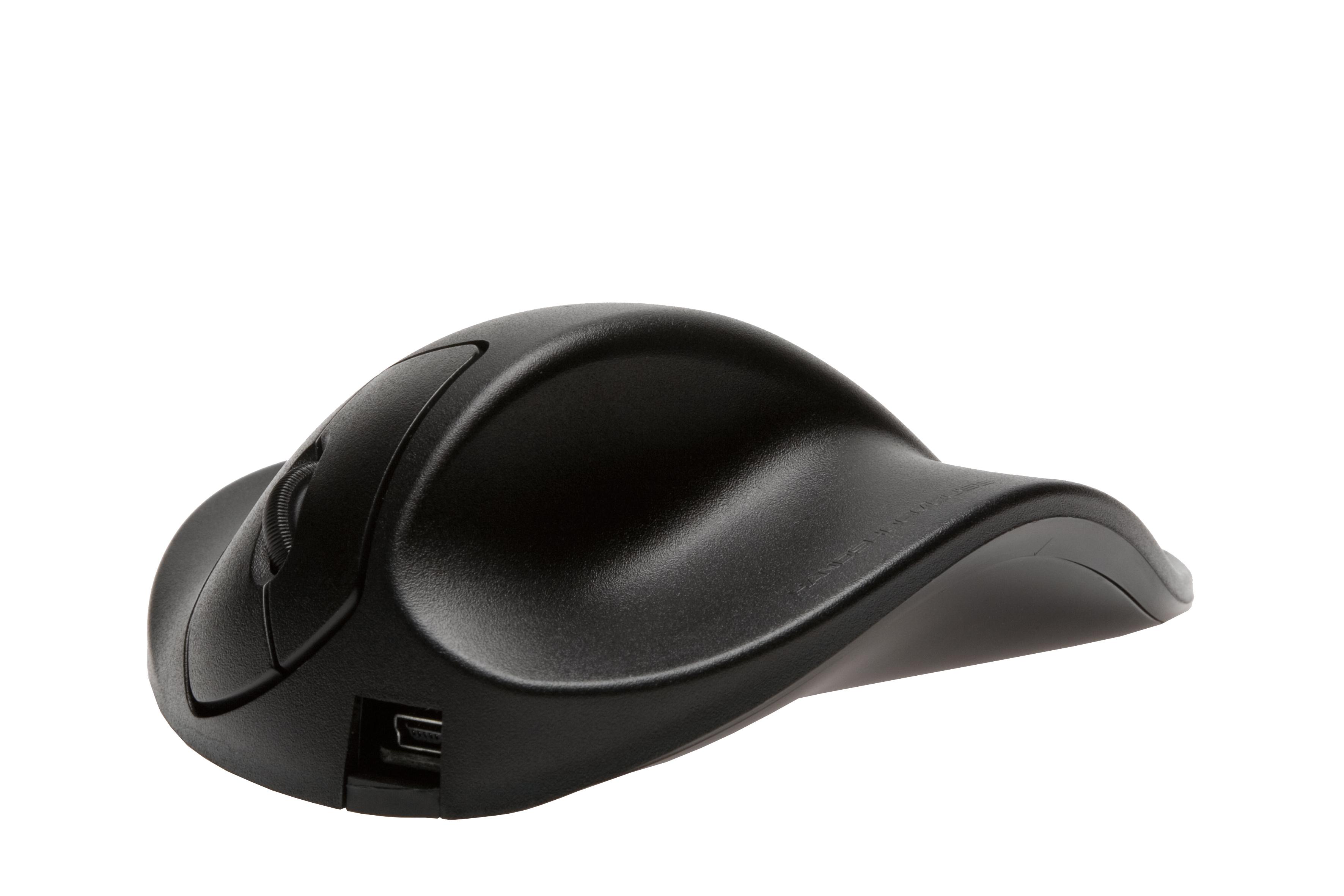 HIPPUS ergonomische L2WB-LC Maus, schwarz