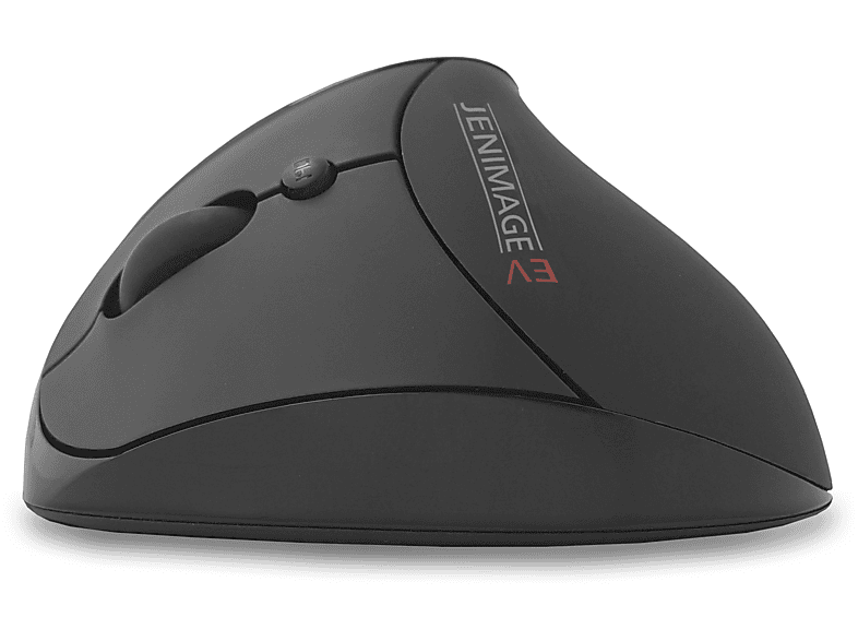 JENIMAGE JI-CS-02 Kabel USB Links Linkshänder ergonomische Maus, schwarz