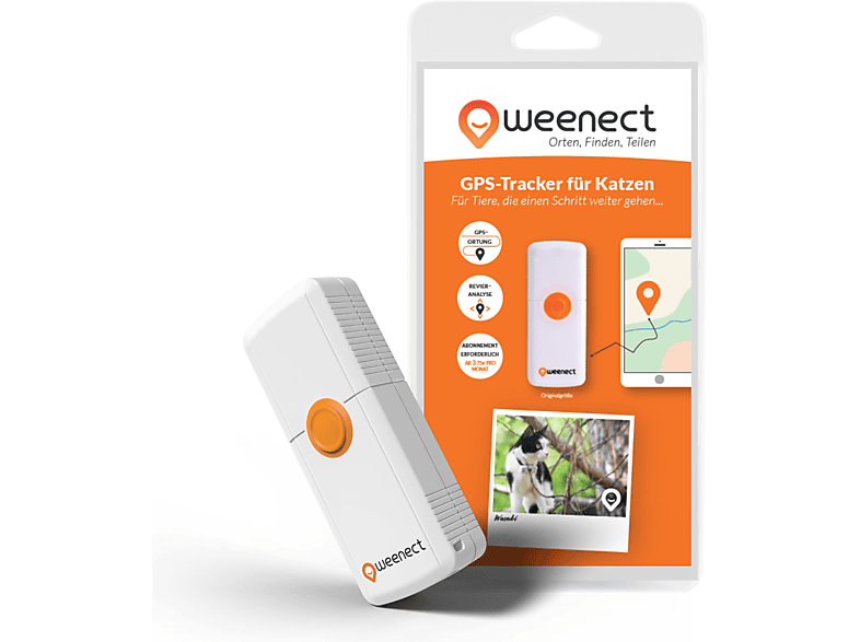 WEENECT Cats 2 GPS Tracker für Katzen SATURN