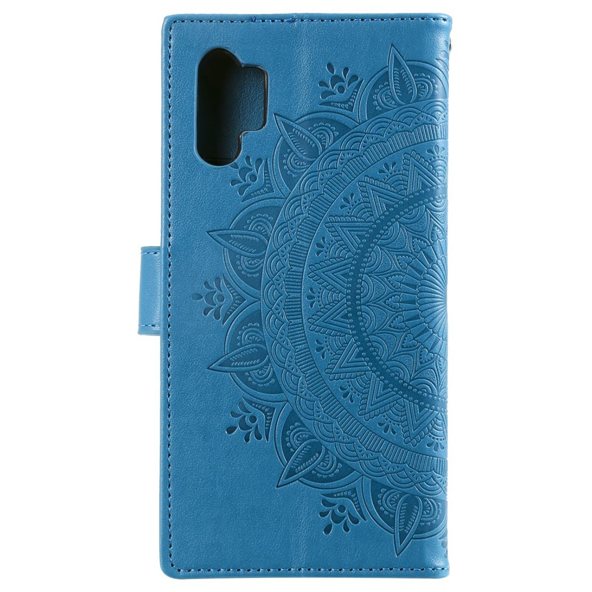 Blau Galaxy mit Klapphülle Bookcover, Mandala 4G, Muster, Samsung, A32 COVERKINGZ